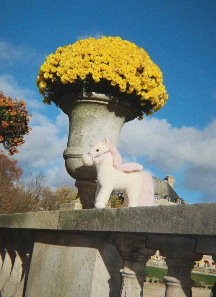 Konges Sløjd - Unicorn Peluş Oyuncak | Beyaz