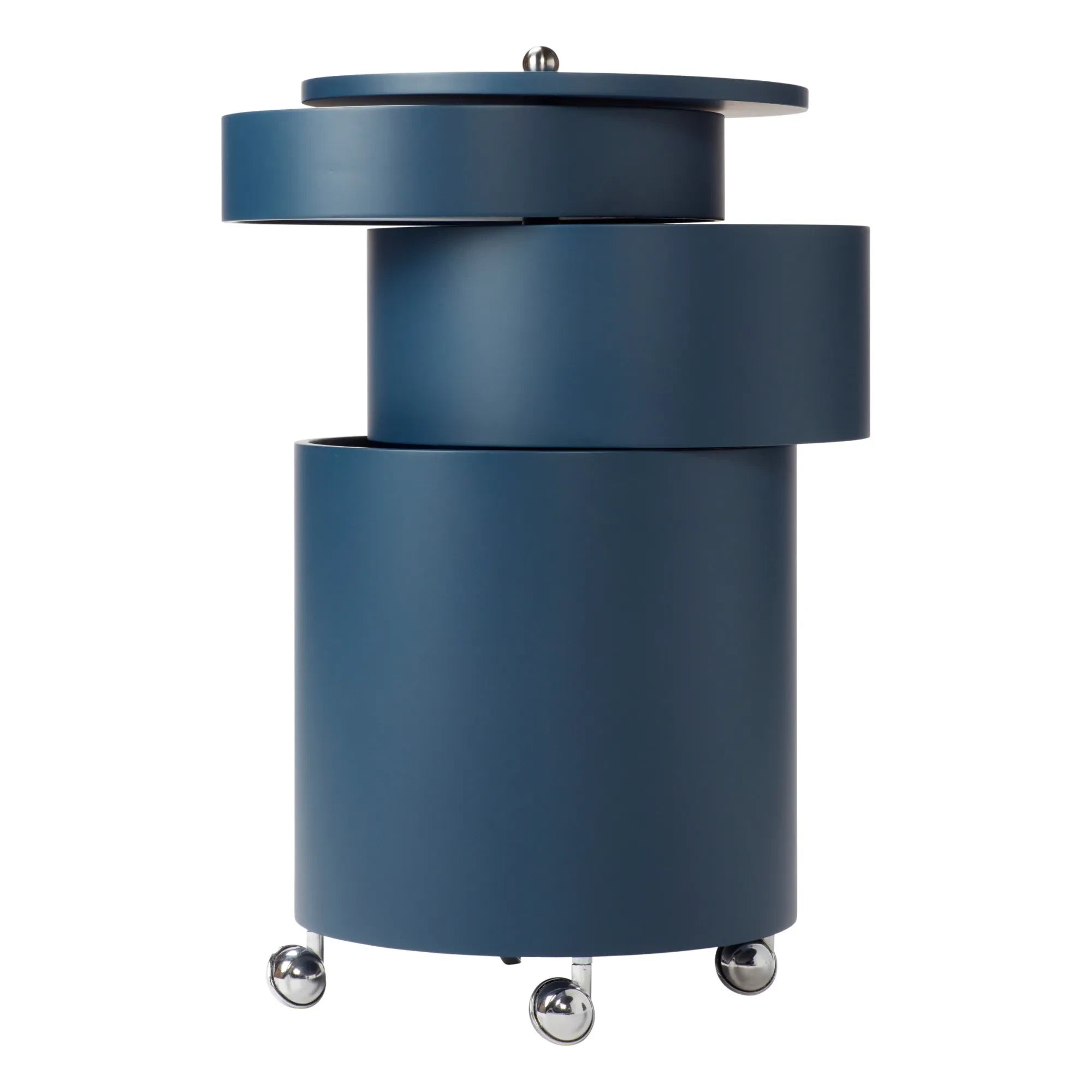 Verpan - Mueble de almacenaje móvil Barboy | Azul