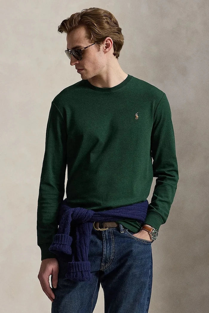 Blusa de manga larga de algodón para hombre Polo Ralph Lauren