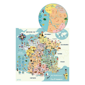 Vilac - Mapa magnético de Francia - Ingela P. Arrhenius