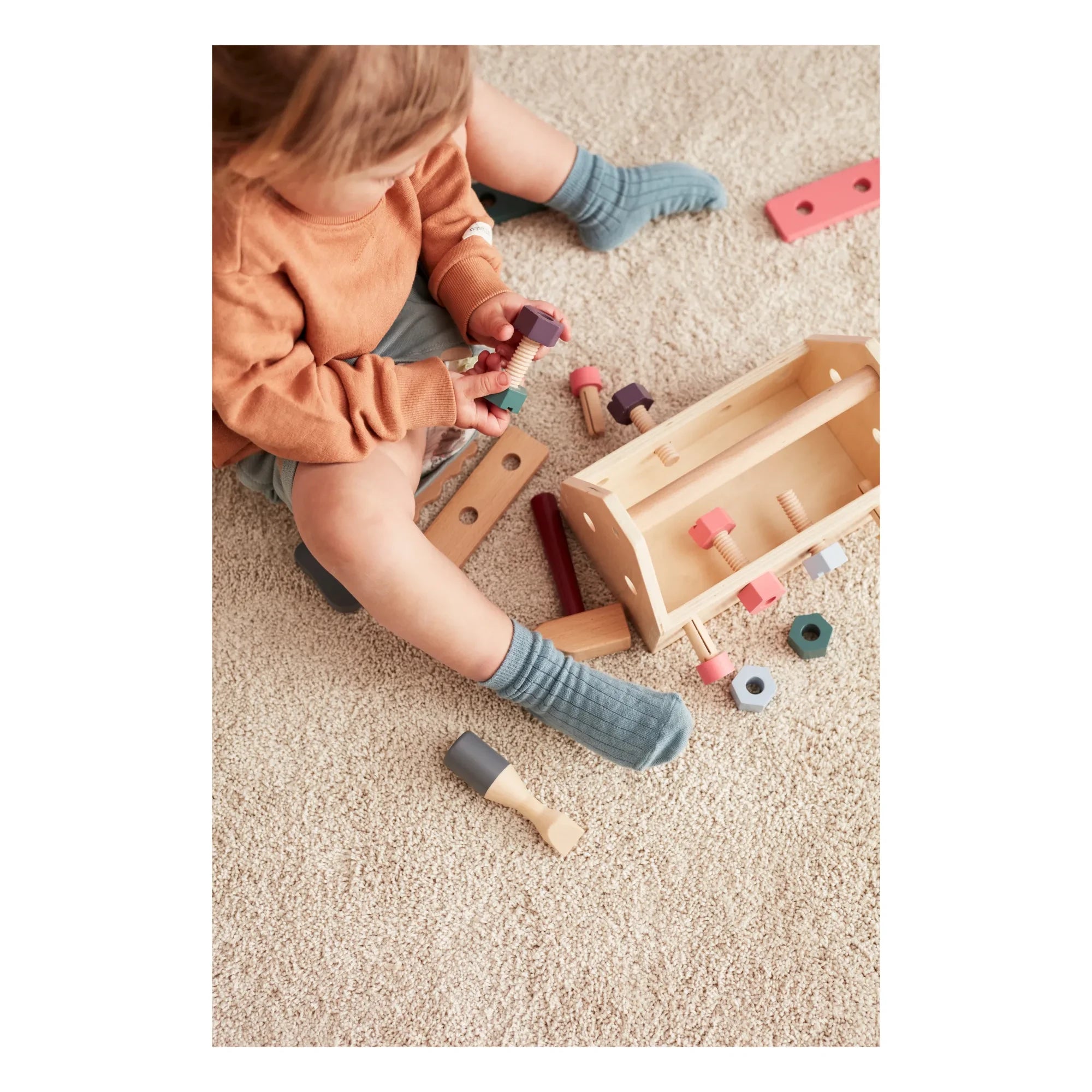 Kid's Concept - Caja de herramientas de madera