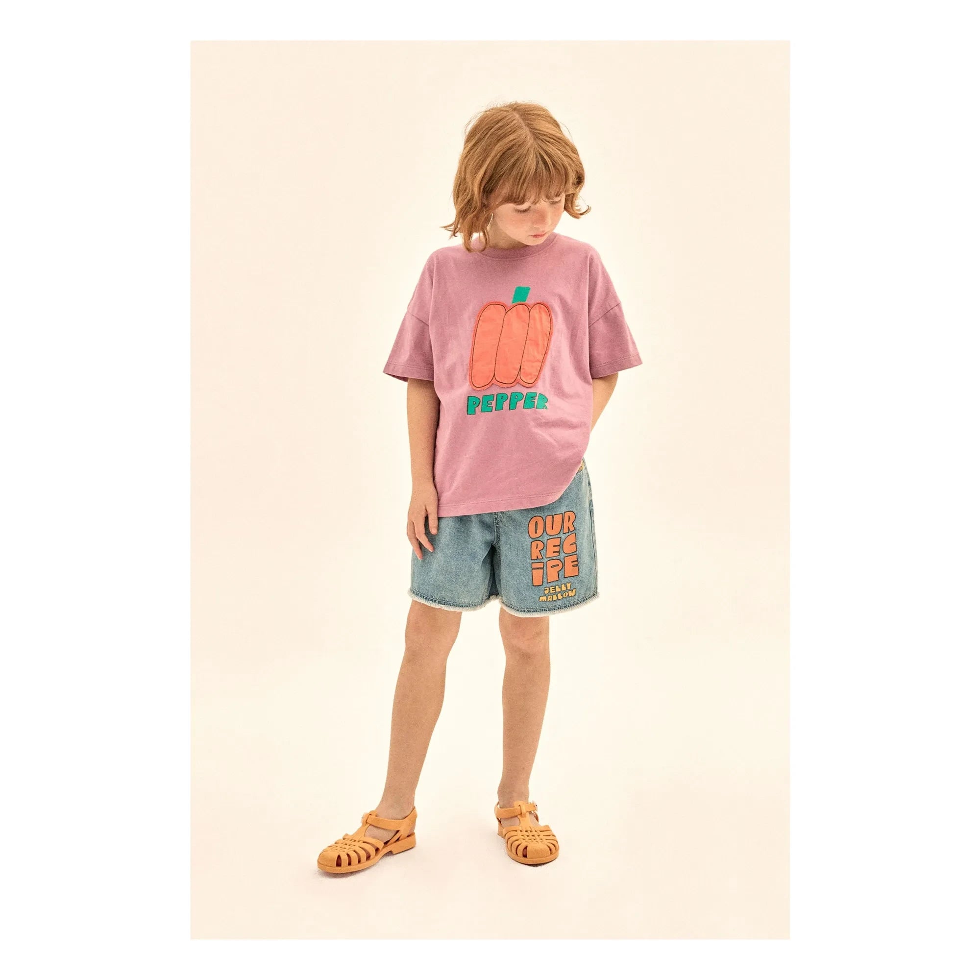 Jelly Mallow - Camiseta Pepper | Morado