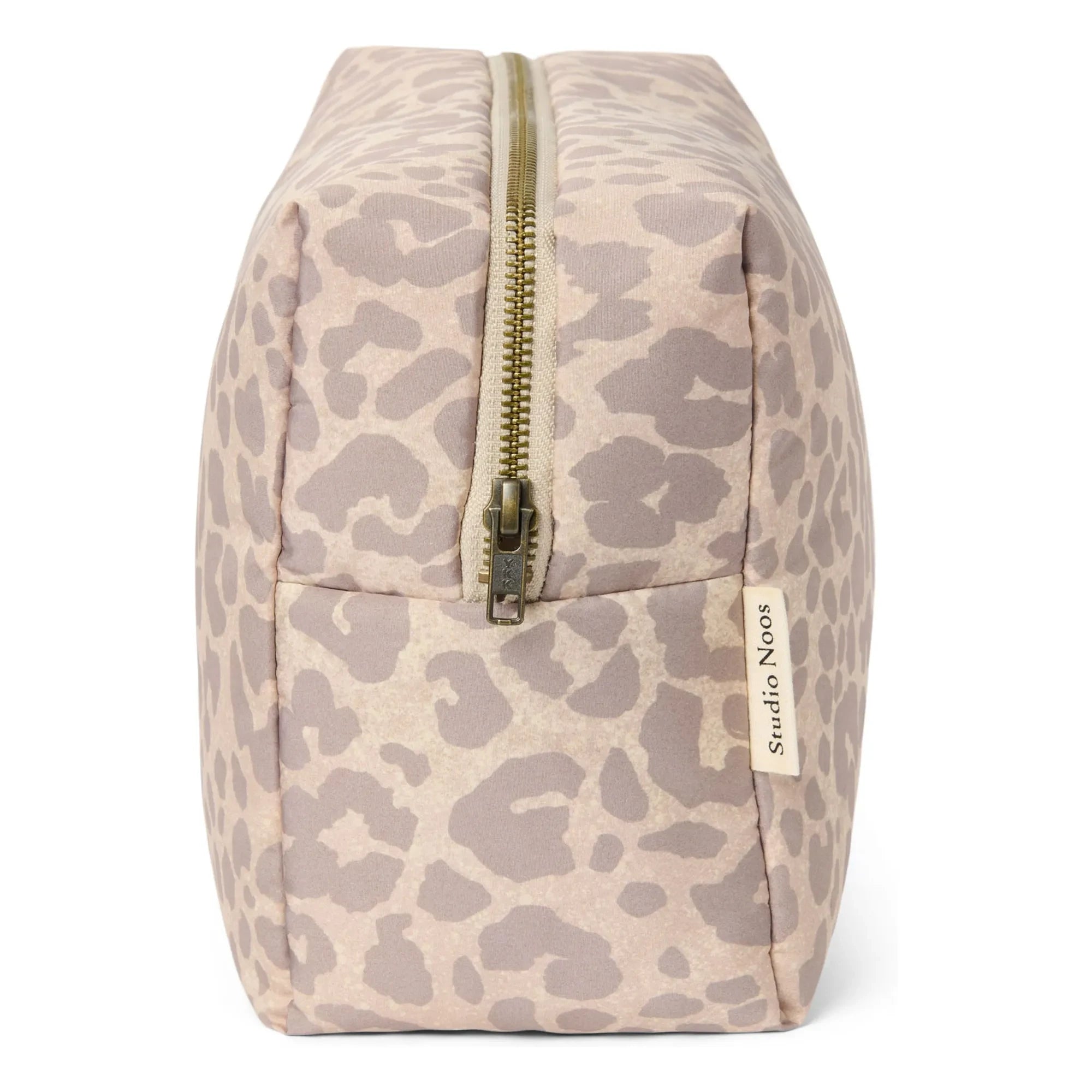 Studio Noos - Neceser Leopardo En Relieve Grande | Beige