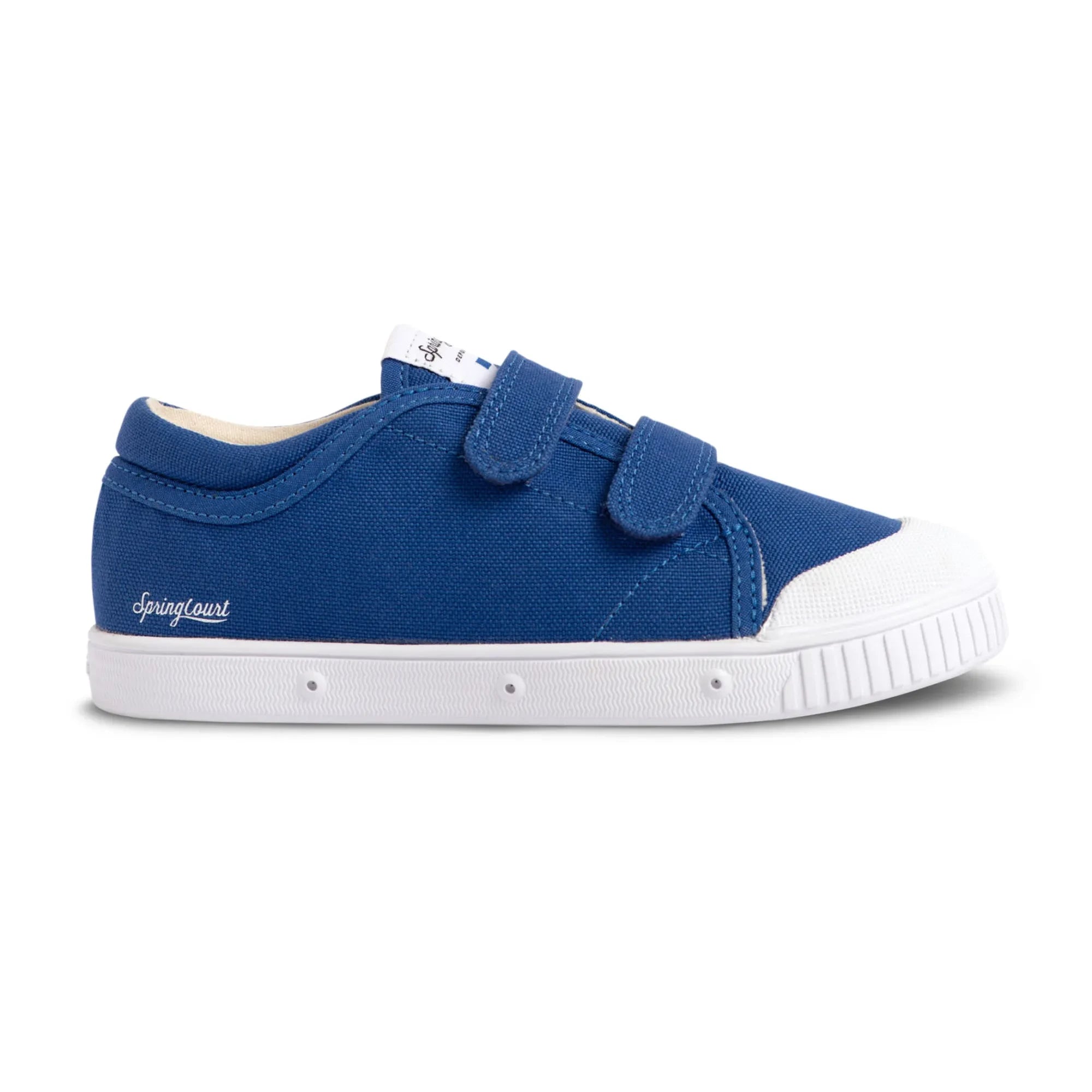 Spring Court - G2 Zapatillas Bajas de Lona Resistentes a los Arañazos | Azul
