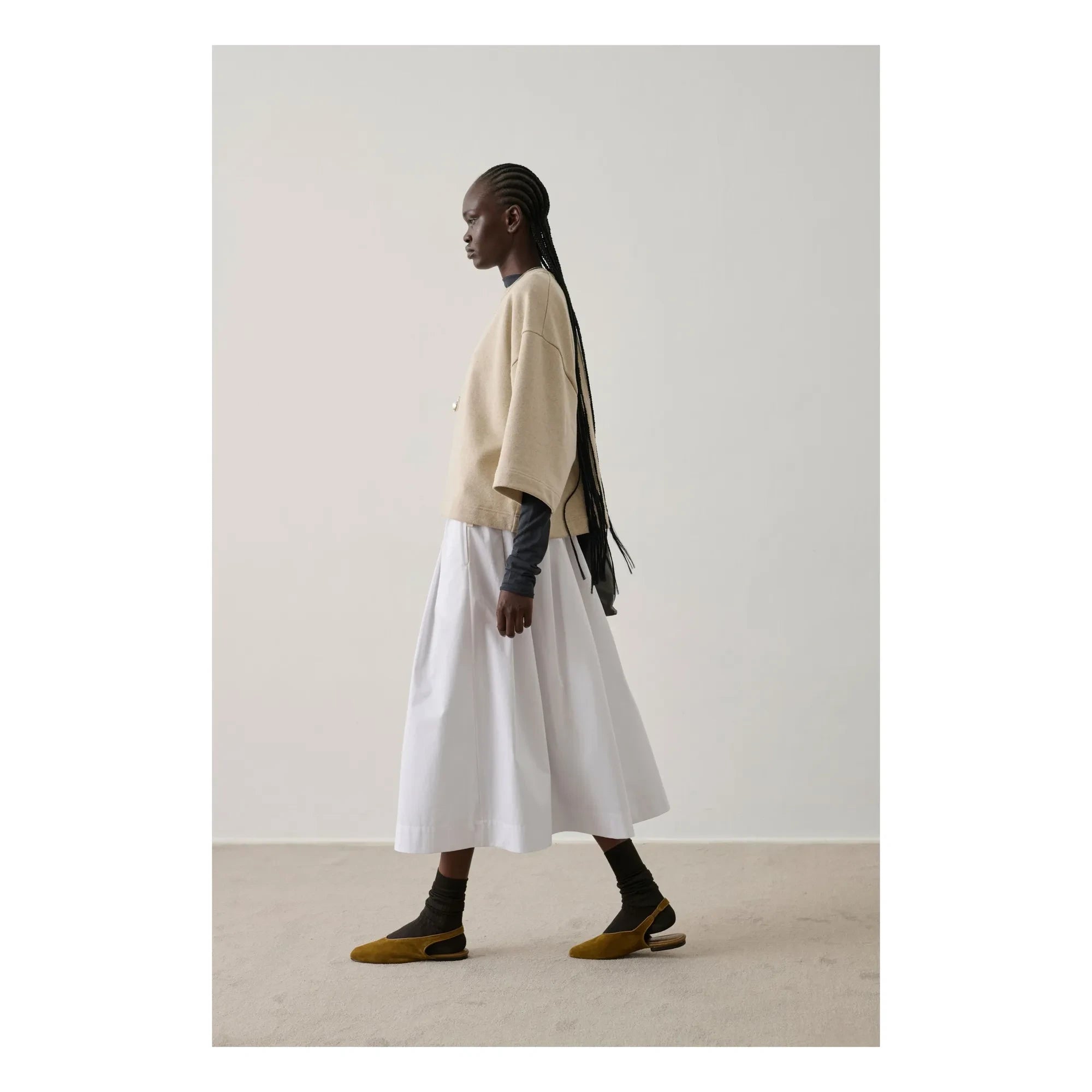 Soeur - Sudadera Iksan | Beige jaspeado