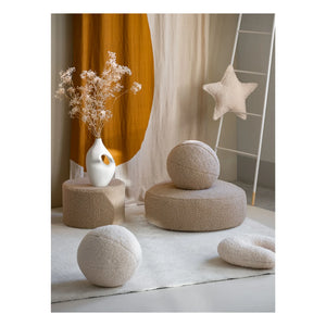 Wigiwama - Puf Teddy | Beige