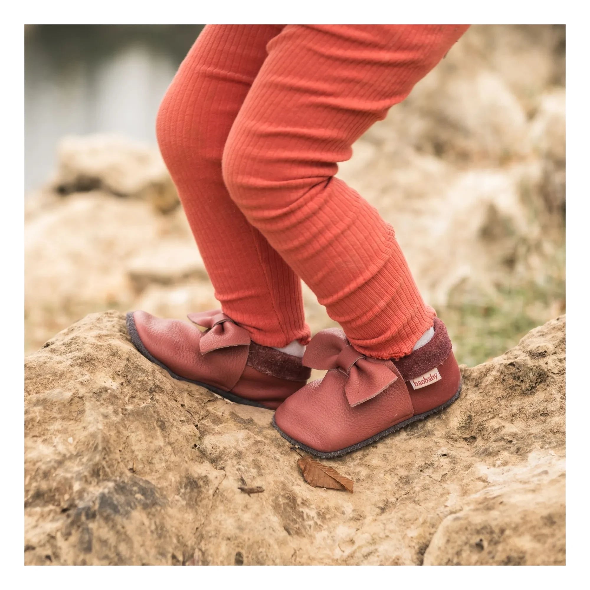 Baobaby - Pantuflas de nudo | Ciruela