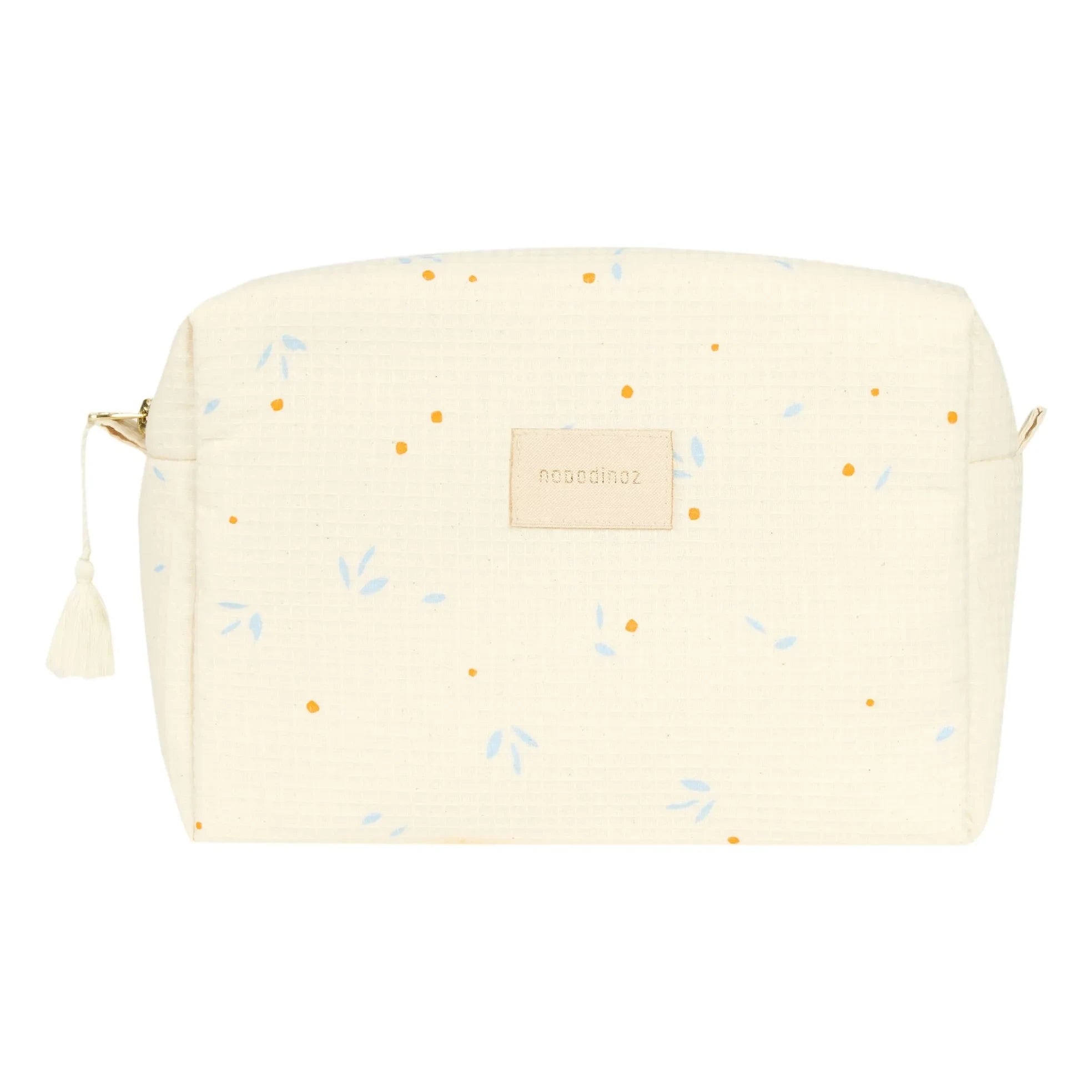 Nobodinoz - Neceser Diva Cerezas Naranjas | Beige