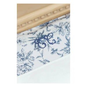 Tartine et Chocolat - Funda cambiador Toile de Jouy | Azul marino
