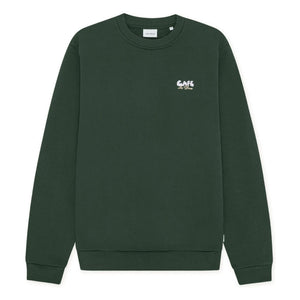 Les Deux - Sweat Café | Koyu yeşil