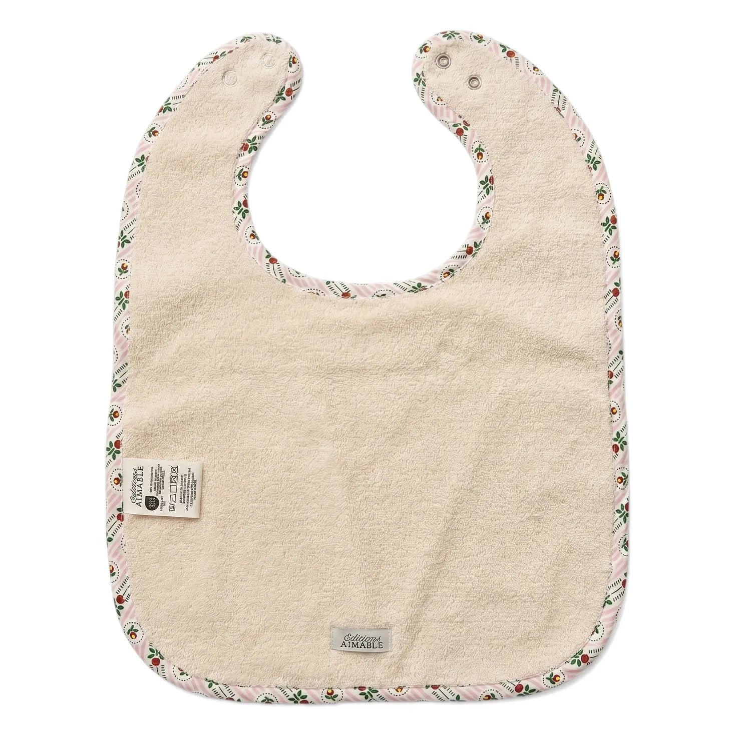 Editions Aimable - Bib Bertille | Pommette Poplin