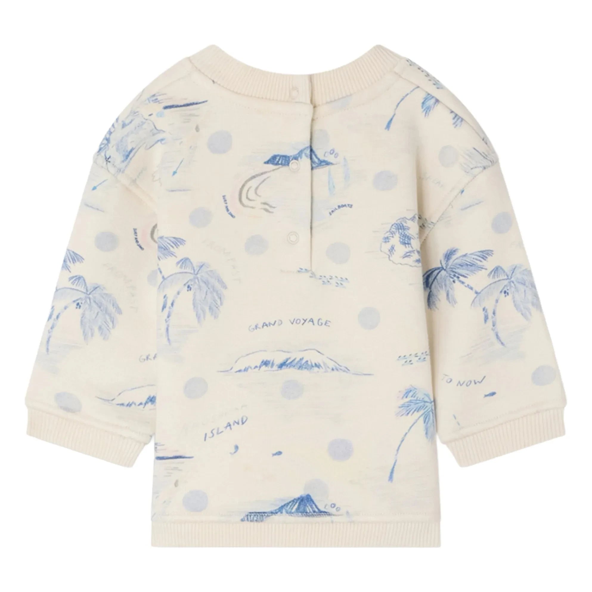 Bonpoint - Sudadera de algodón orgánico Dady | Crudo
