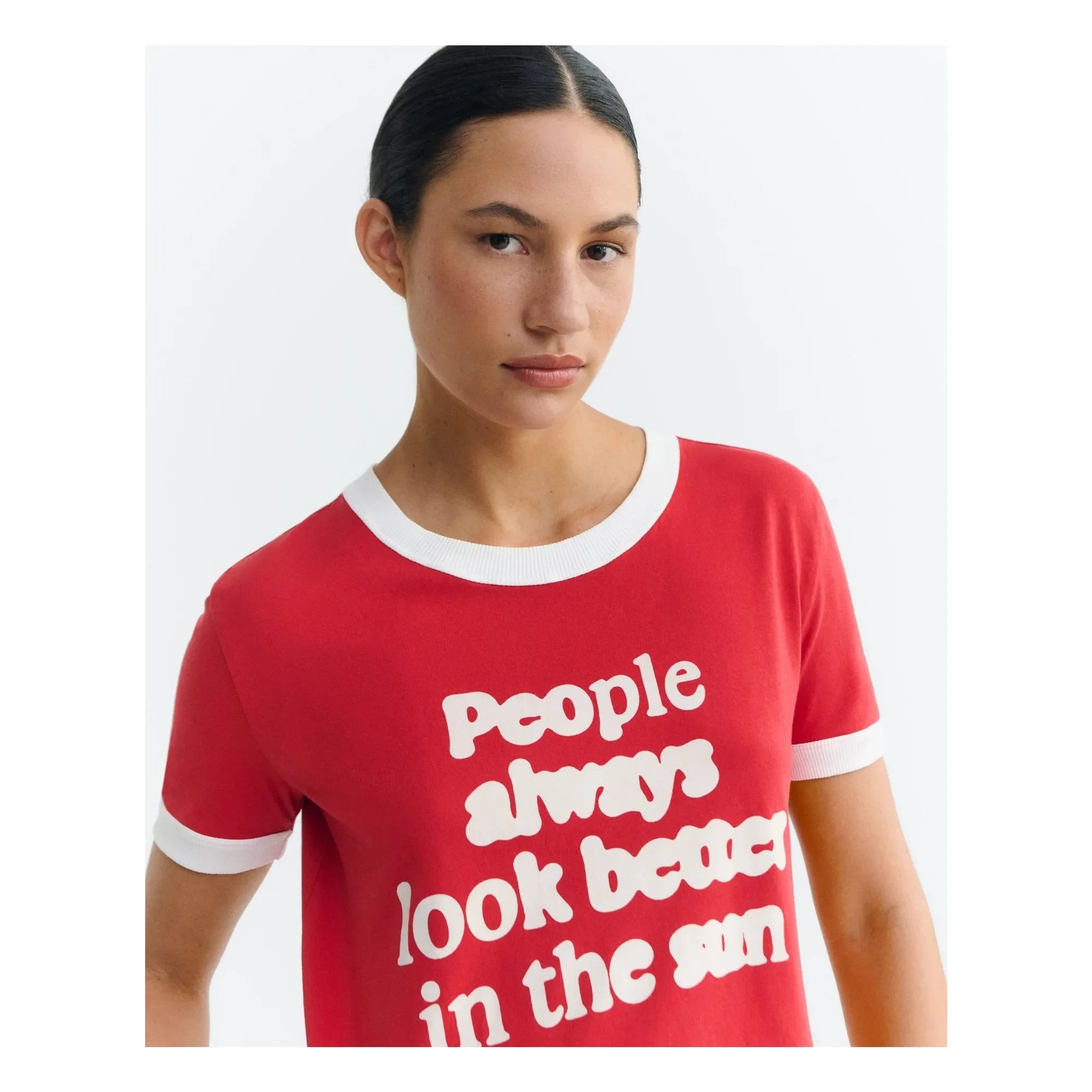 Thinking Mu - People Zowie Camiseta Algodón orgánico | Rojo