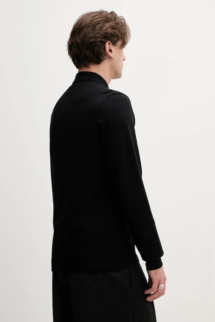 Blusa Fred Perry de algodón de manga larga