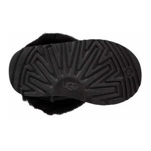 UGG - Botines de gamuza con forro de piel Classic II | Negro