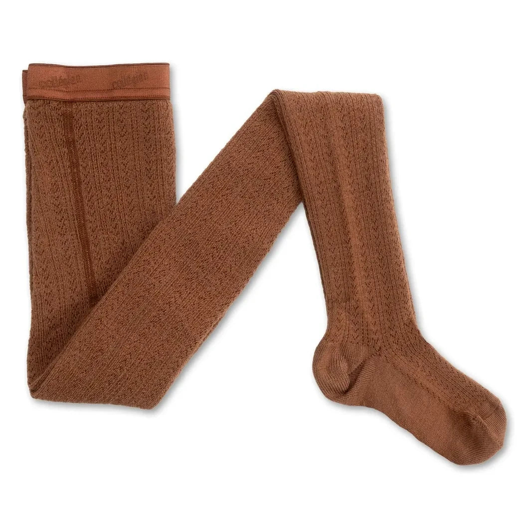 Collégien - Calcetines de lana merino Angelique | Marrón