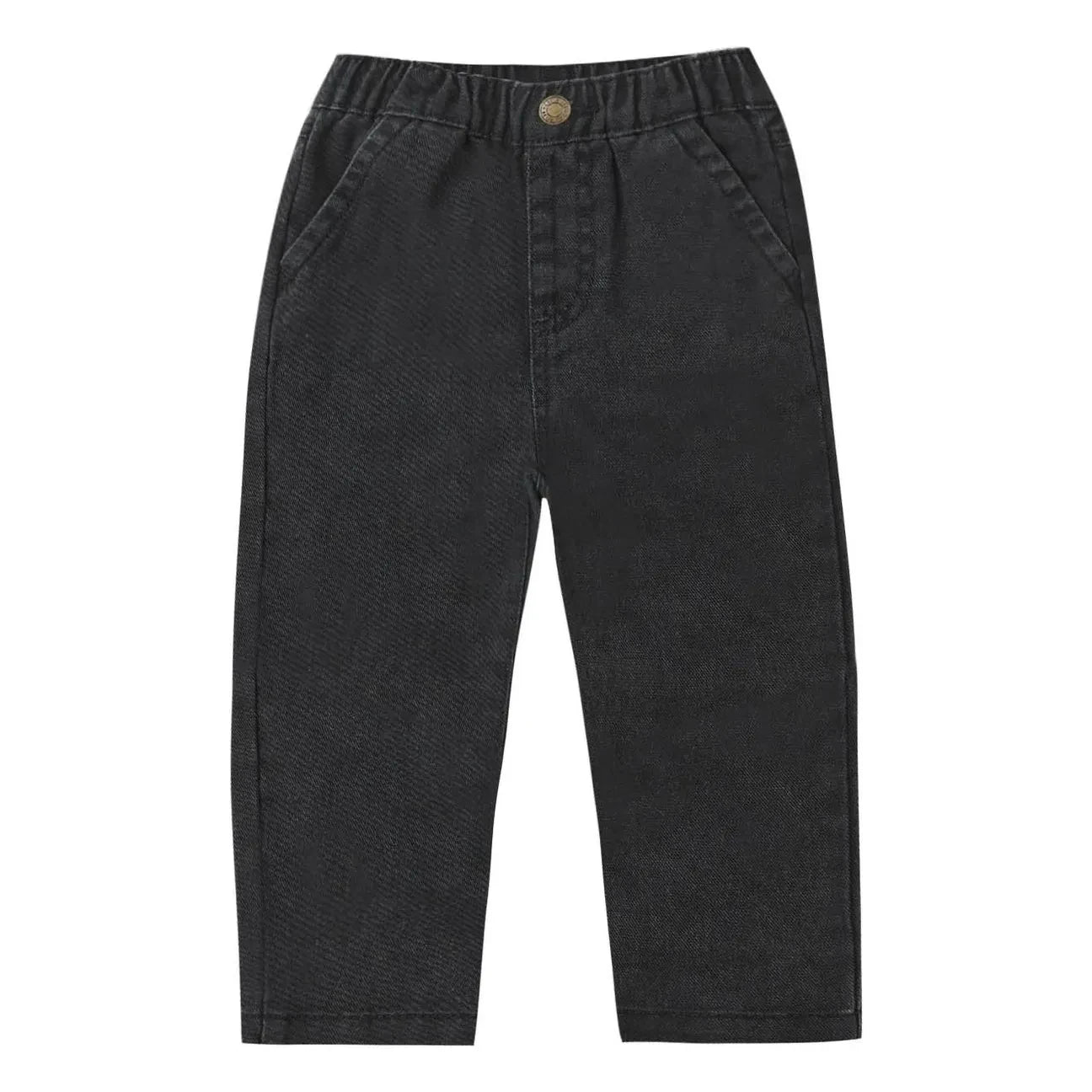 Rylee + Cru - Pantalones anchos | Negro vaquero