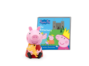 Tonies - Castillo del Caballero en Alemán y 7 Cuentos Más - Peppa Pig