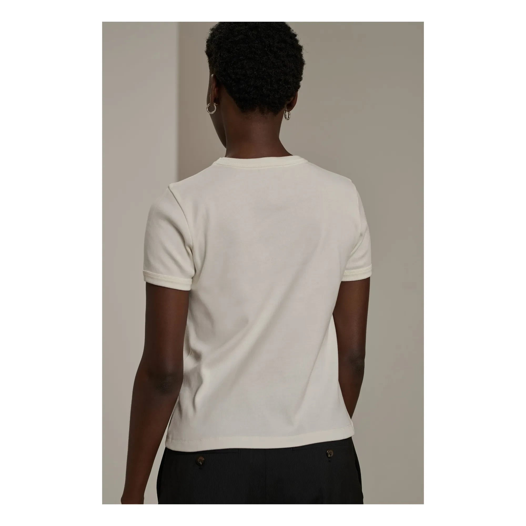 Soeur - Camiseta de algodón orgánico Aristide | Blanco