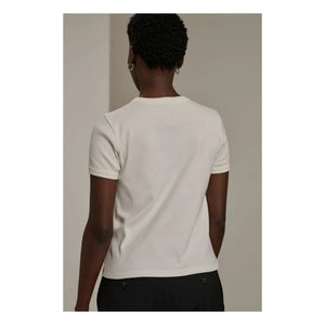 Soeur - Camiseta de algodón orgánico Aristide | Blanco