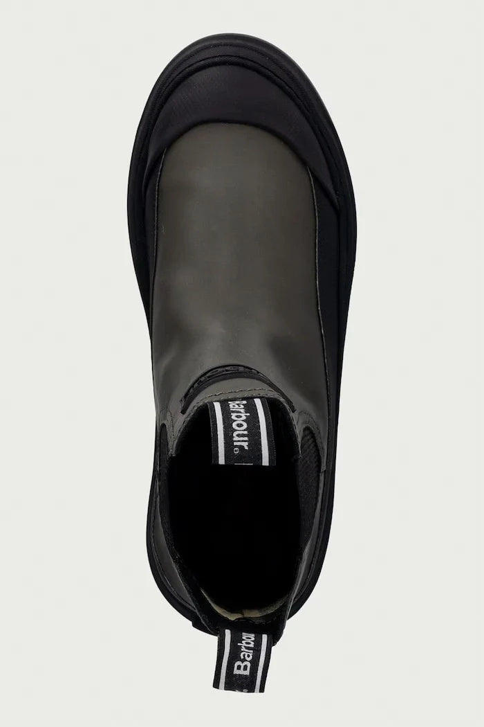 Botines Chelsea de plataforma Harriety de piel para mujer de Barbour