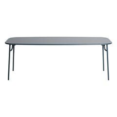 Fritura pequeña - Mesa rectangular de fin de semana | Gris azulado