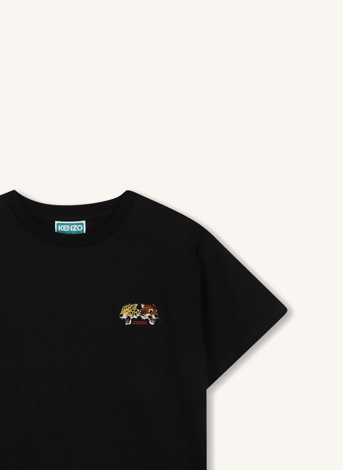 Kenzo - Camiseta con cabeza de tigre | Negra