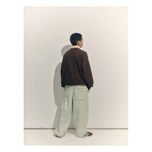 Main Story - Organik Pamuklu Bubble Sweatshirt | Kahverengi