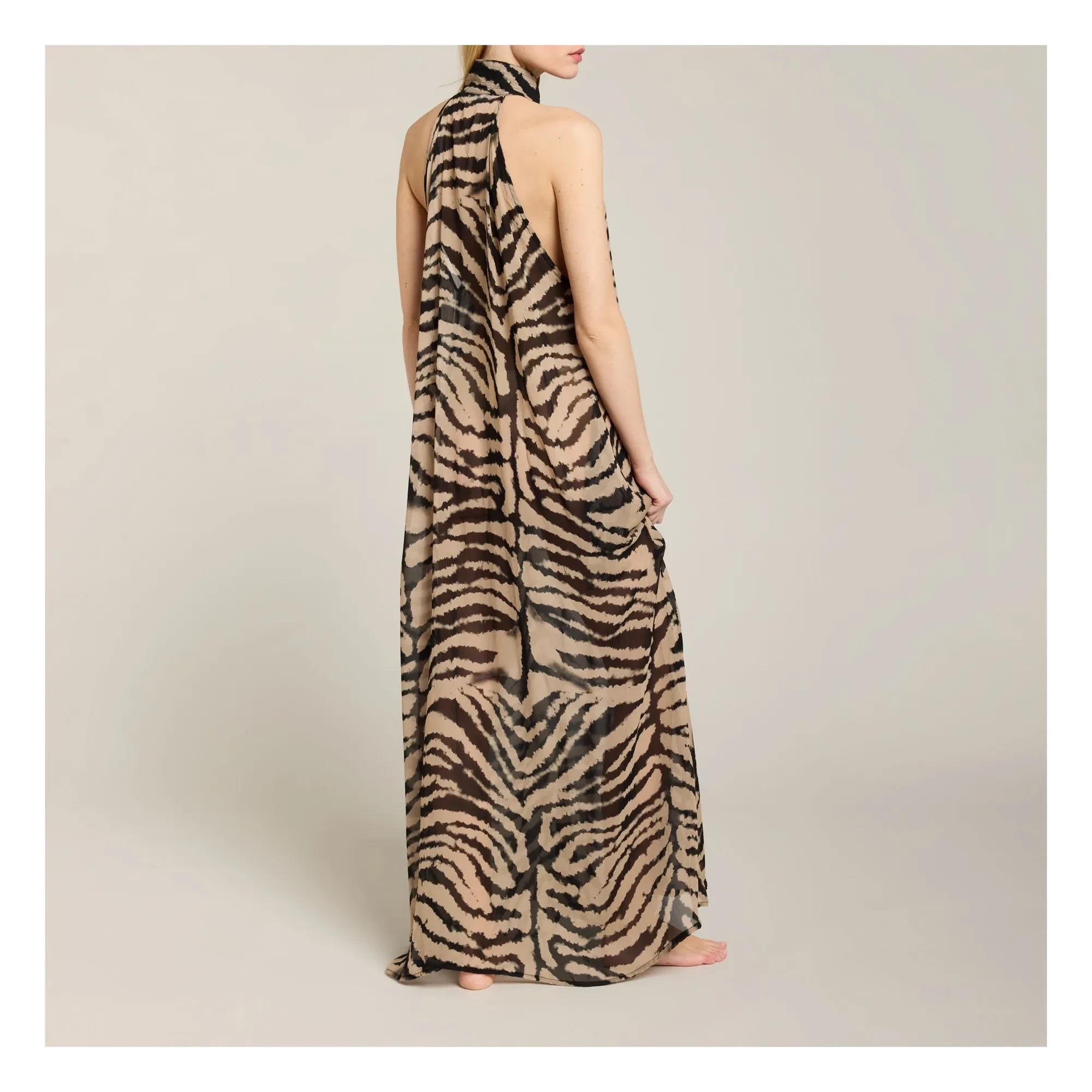 Maison Saint Julien - Vestido Mozambique | Marrón
