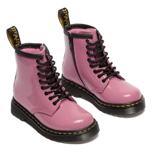 Dr Martens - 1460 J Bota con cordones y charol | Rosa
