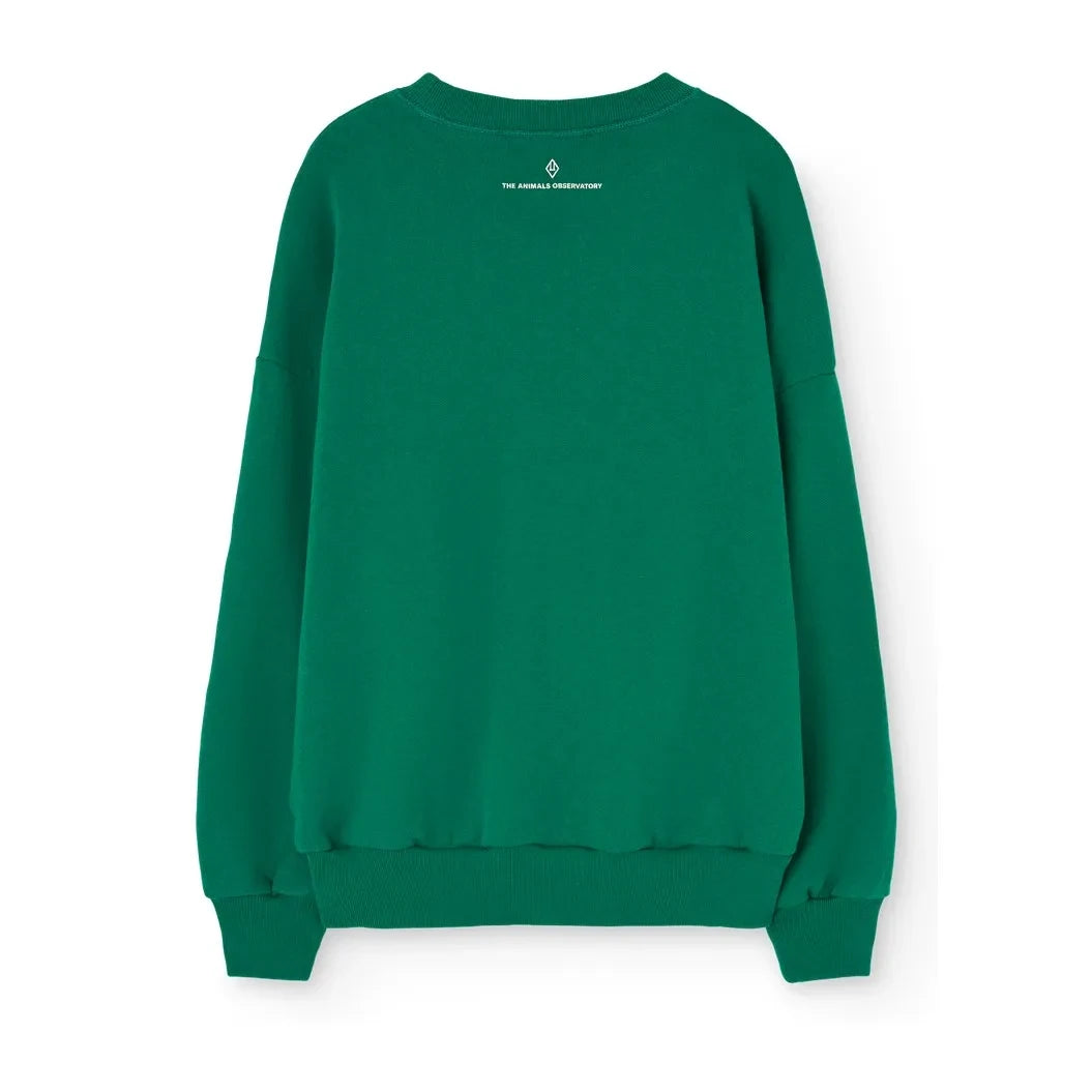 The Animals Observatory - Killifish sweatshirt | Verde