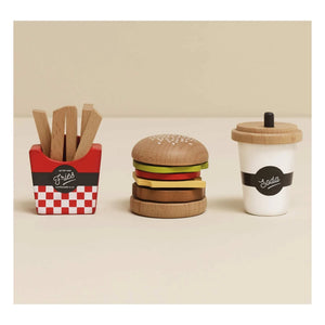 Le Toy Van - Hamburguesa, patatas fritas y refrescos