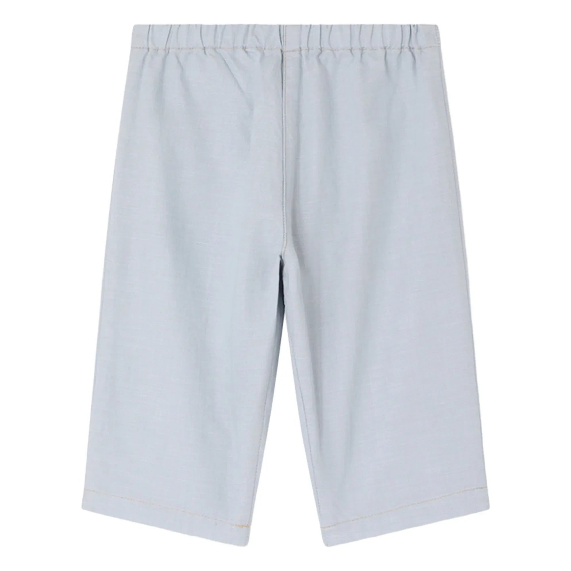 Bonpoint - Pantalón de algodón orgánico Bandy | Azul claro