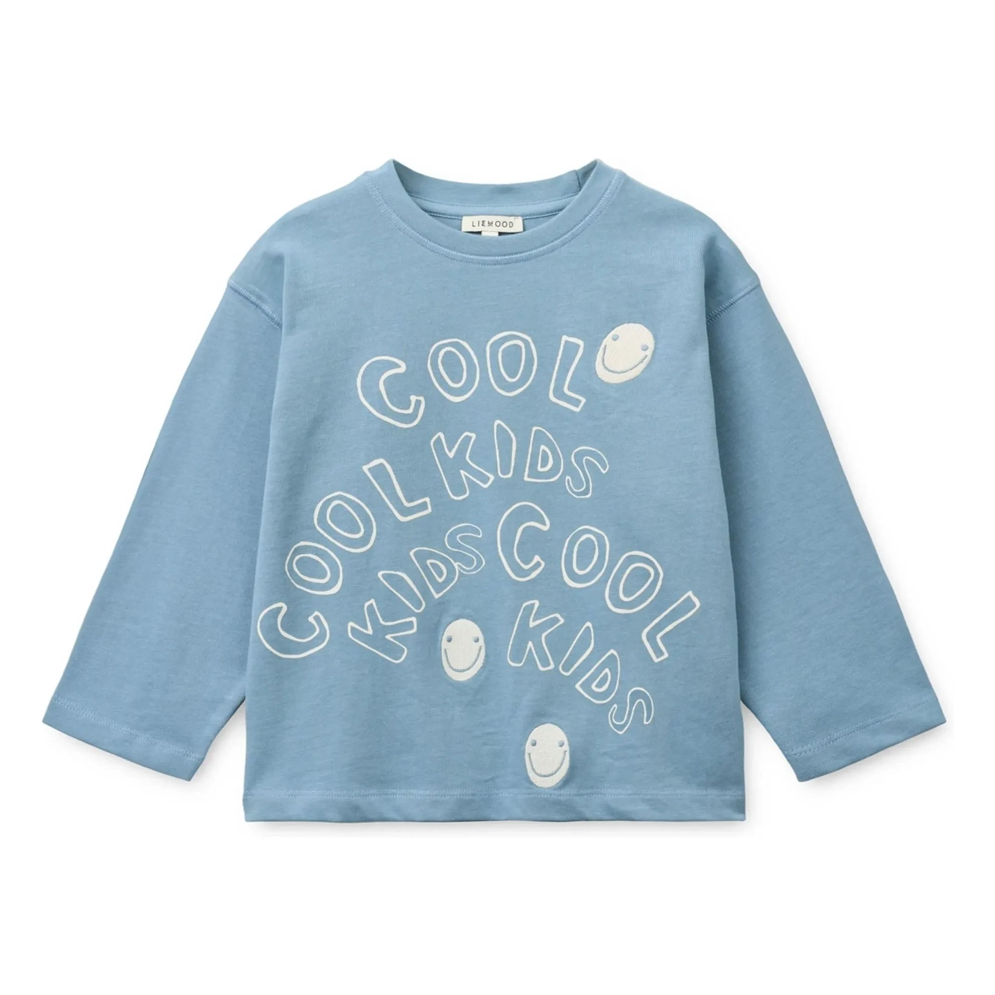 Liewood - Camiseta de Algodón Orgánico Tyler Cool Kids | Azul