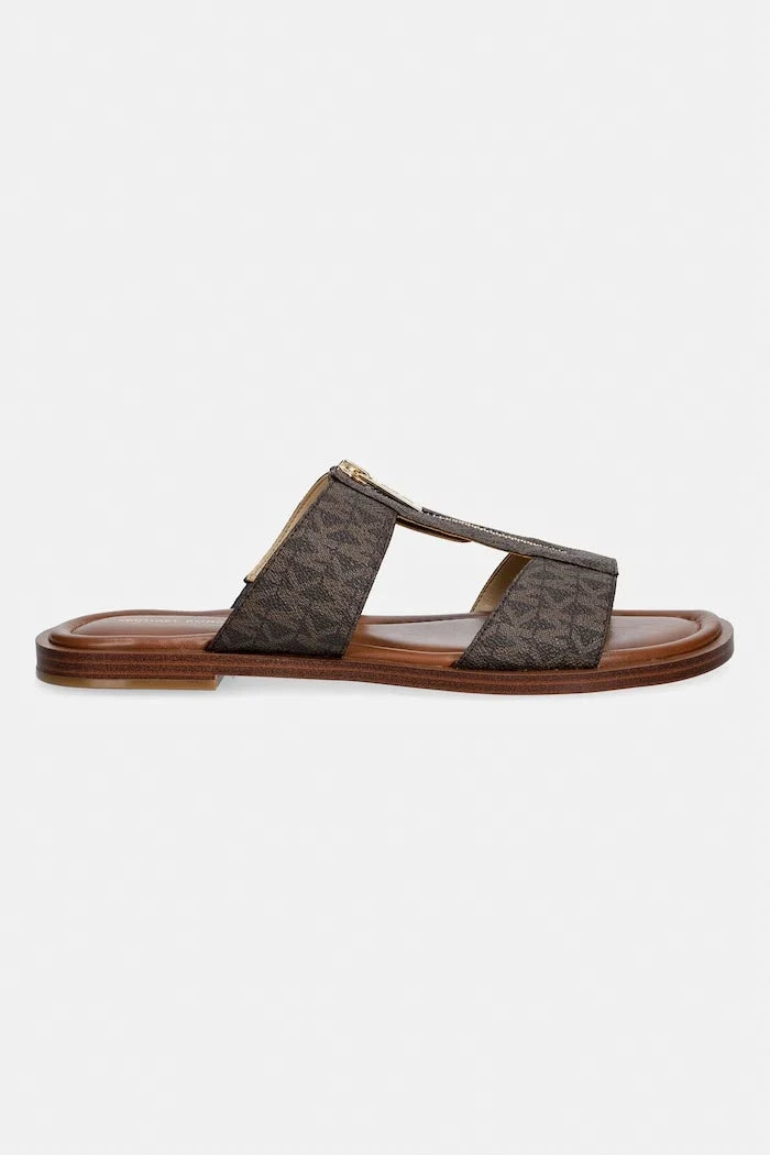 MICHAEL Michael Kors Sandalias planas Berkley para mujer