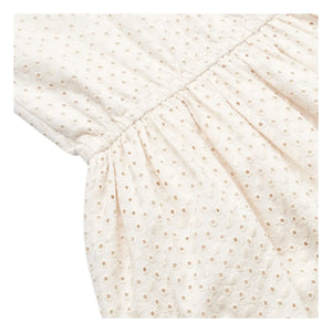 Liewood - Vestido Corto de Algodón Orgánico Idaho | Beige