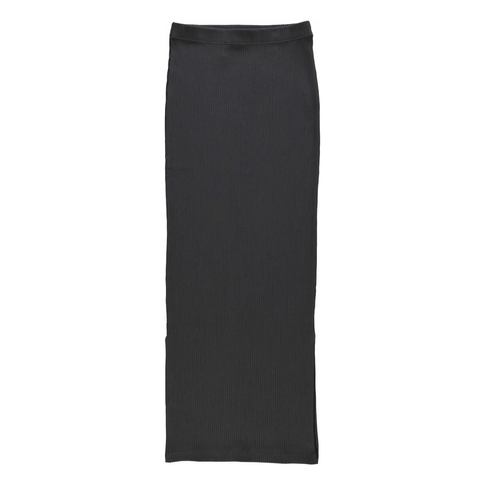 Poudre Organic - Falda Acanalada Hortensia - Colección Mujer | Negro