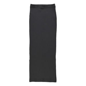 Poudre Organic - Falda Acanalada Hortensia - Colección Mujer | Negro