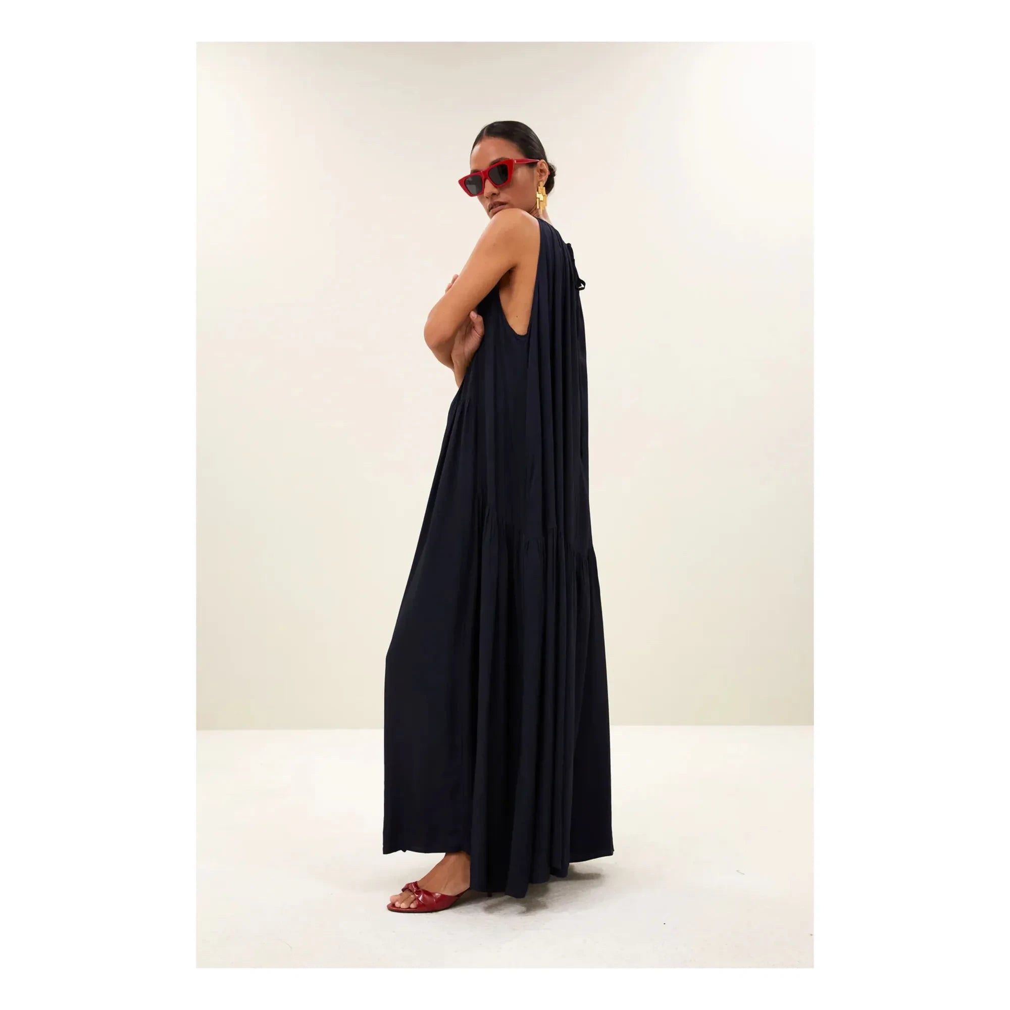 By Bar - Vestido Peggy | Azul marino