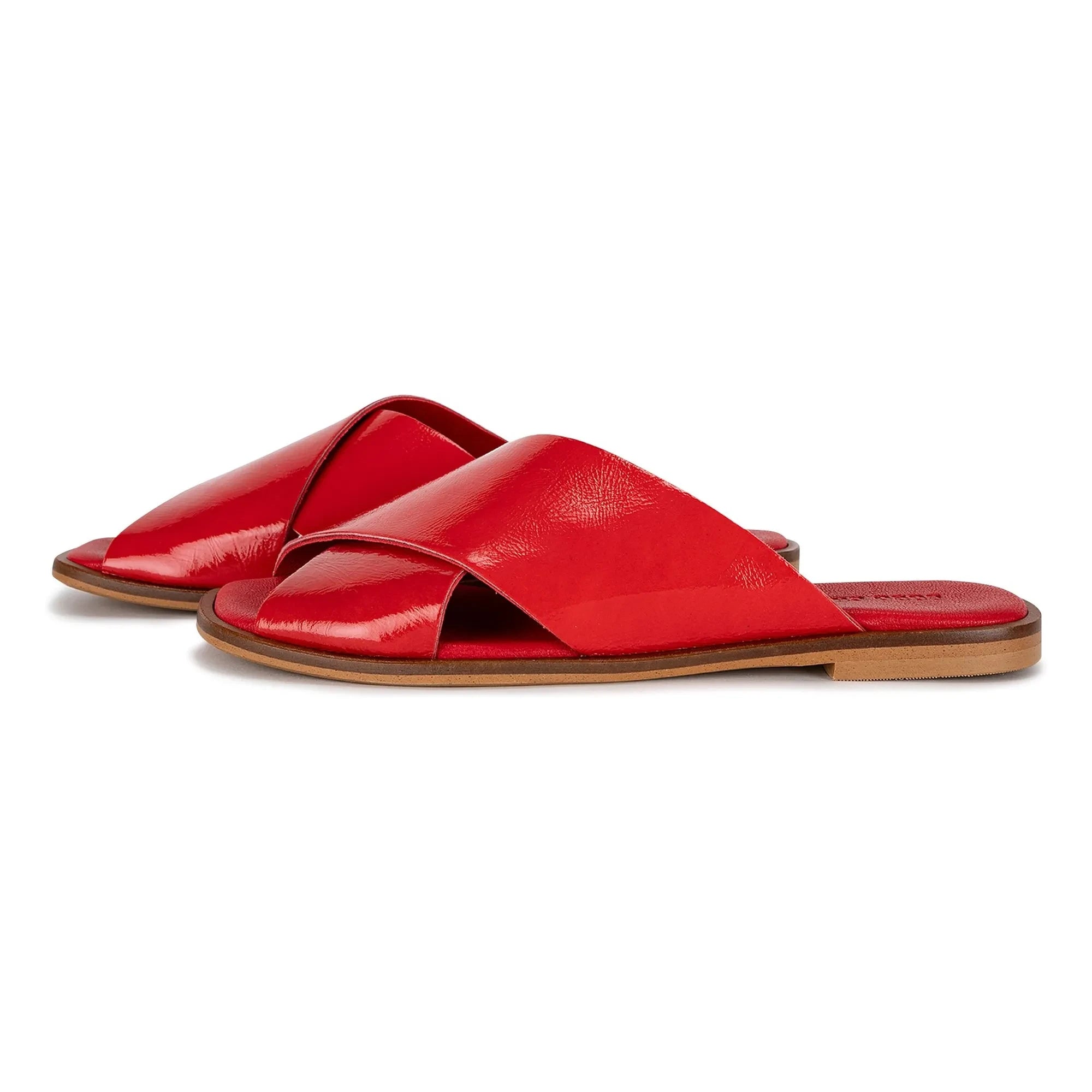 Bobo Choses - Sandalias de charol rojo
