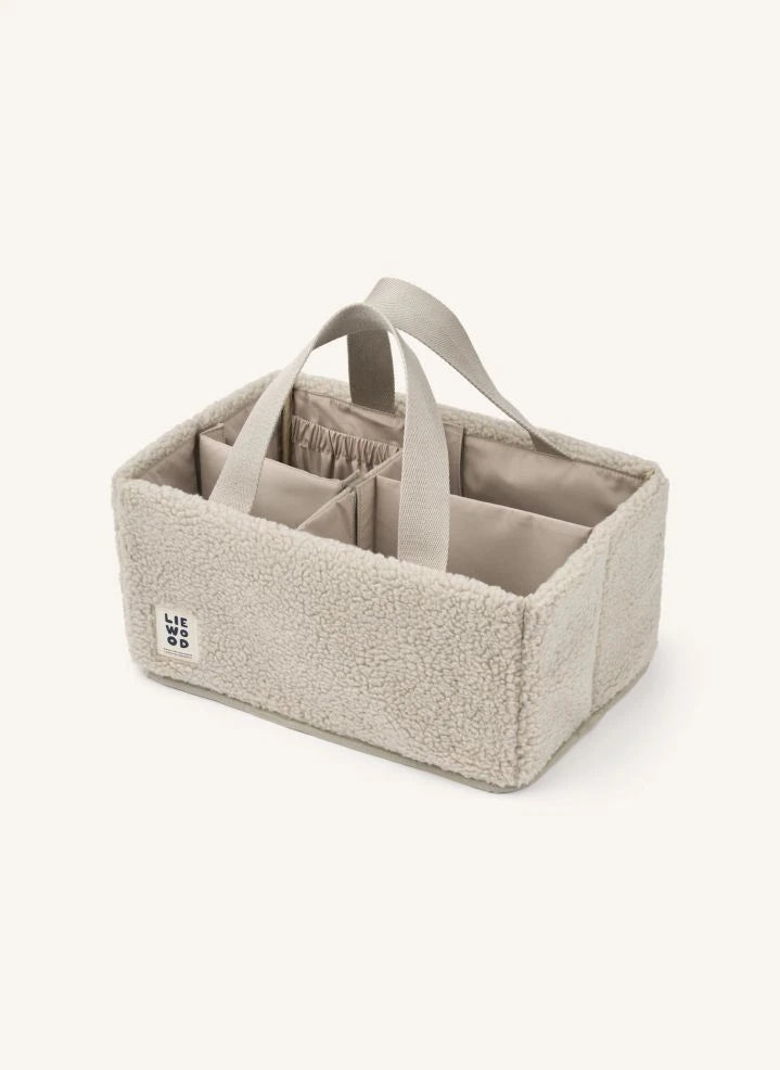 Liewood - Nola Cesta de Almacenamiento para Pañales de Bebé | Mist