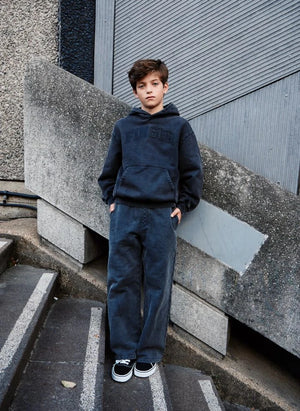 Finger in the nose - Renzo Pantalones Jogger Orgánicos | Negro