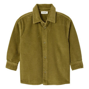 American Vintage - Camisa de Pana de Algodón Orgánico Padow | Caqui claro