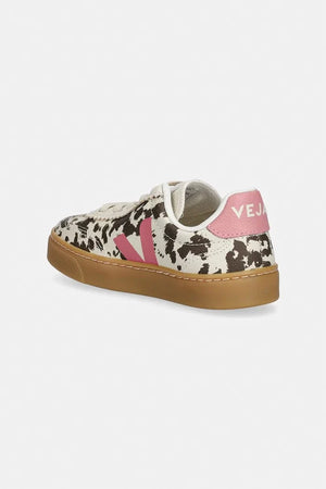Zapatillas deportivas de piel para niño Veja Small Volley