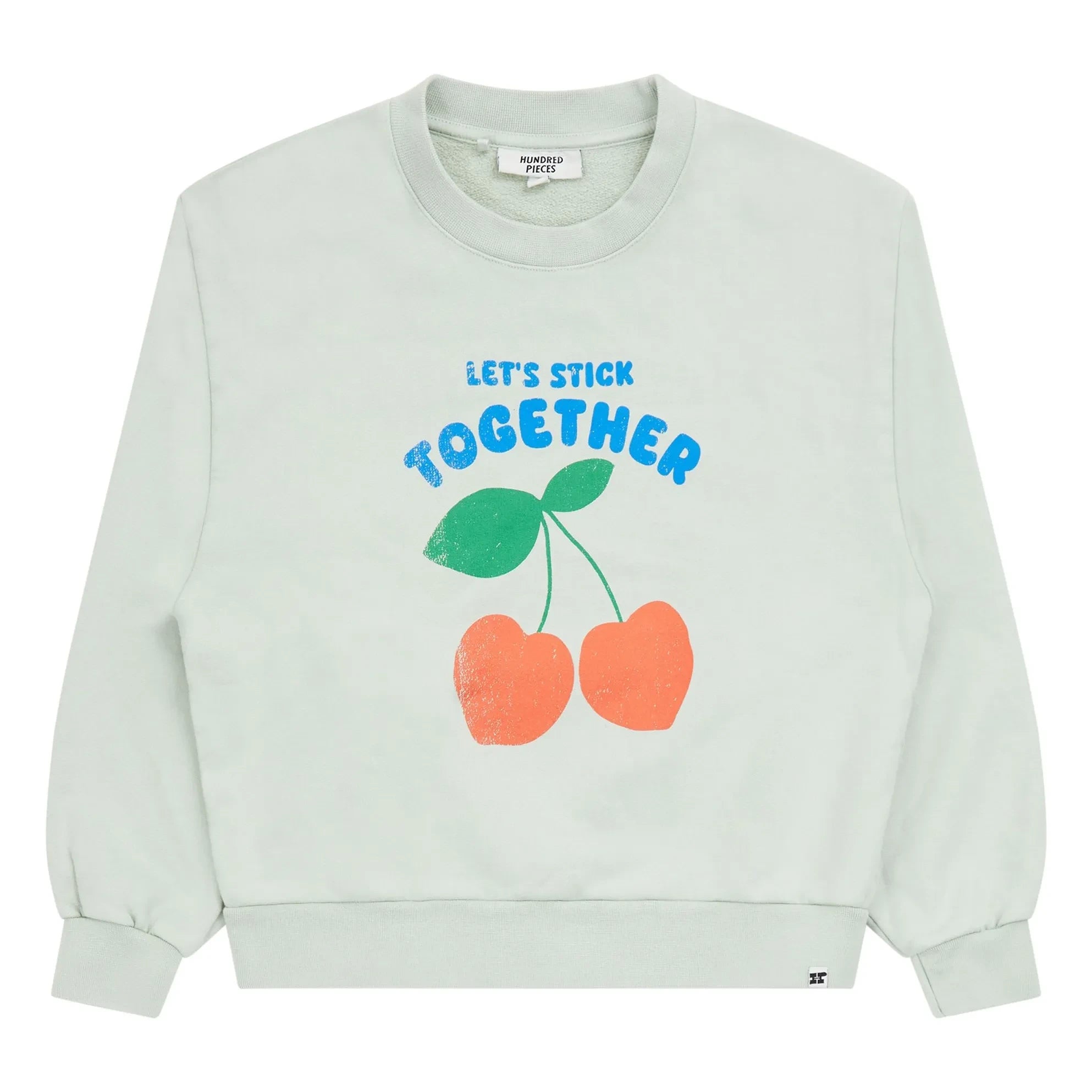 Hundred Pieces - Sudadera de algodón orgánico Alba | Verde jade