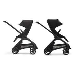 Bugaboo - Cochecito de bebé urbano Bugaboo Dragonfly chasis completo negro | Negro