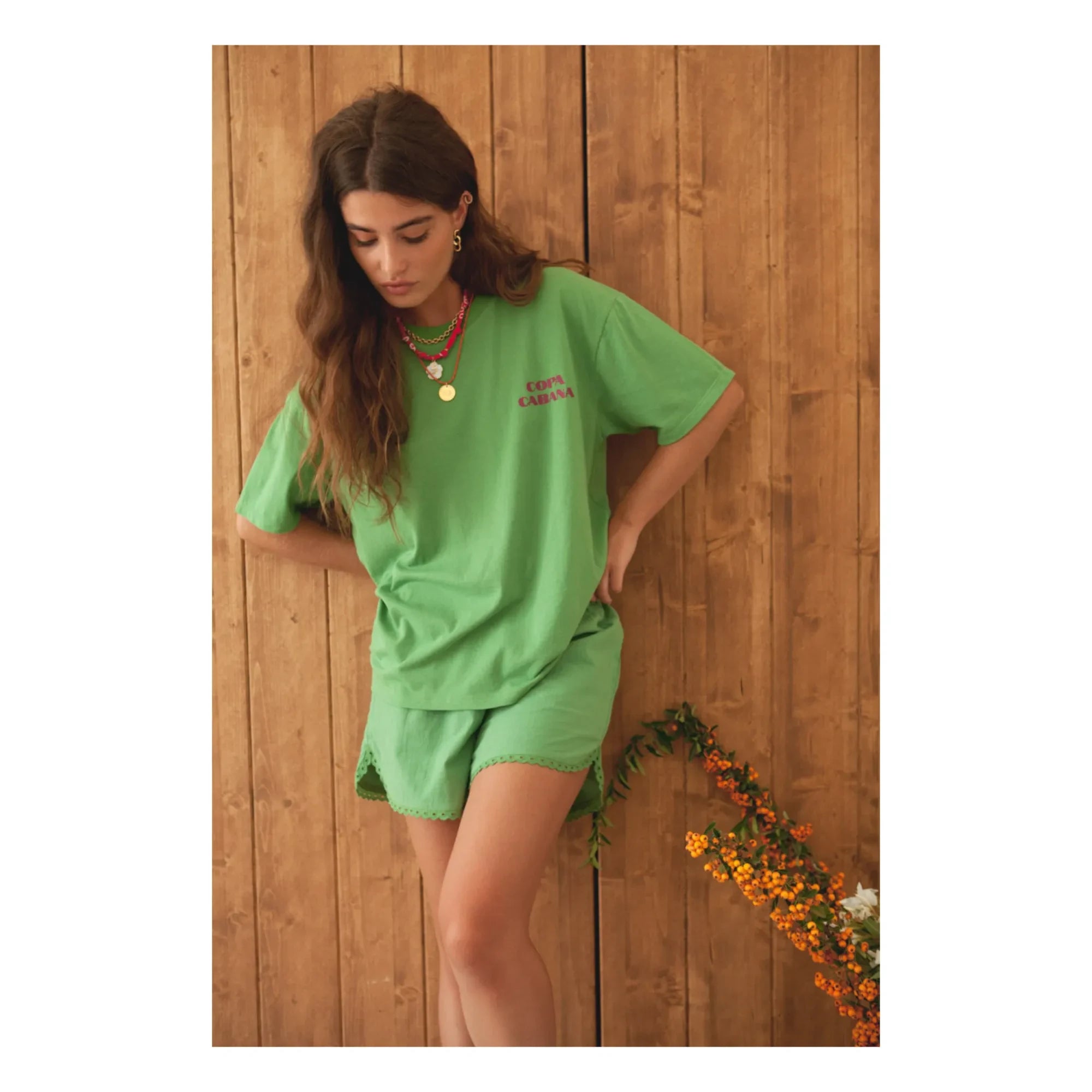 Marlot Paris - Pantalón corto Roma - Colección mujer | Verde