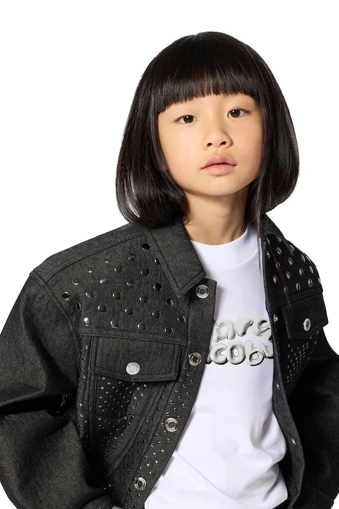 Blusa de algodón de manga larga para niños