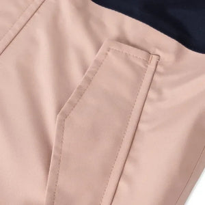 Liewood - Pedia Conjunto de impermeable de fibra reciclada con bloques de color | Rosa