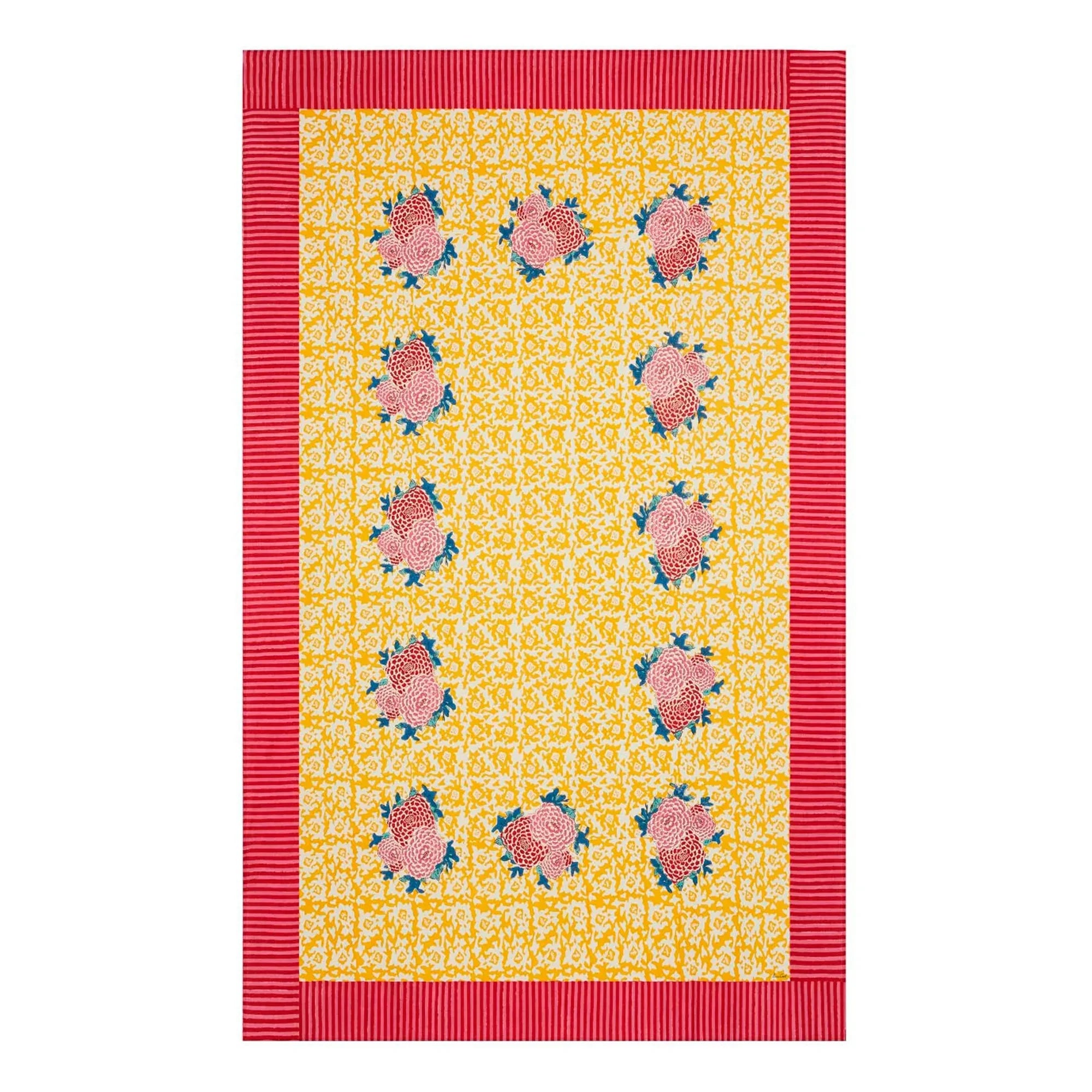 Lisa Corti - Mantel Arabesco Corolla | Amarillo